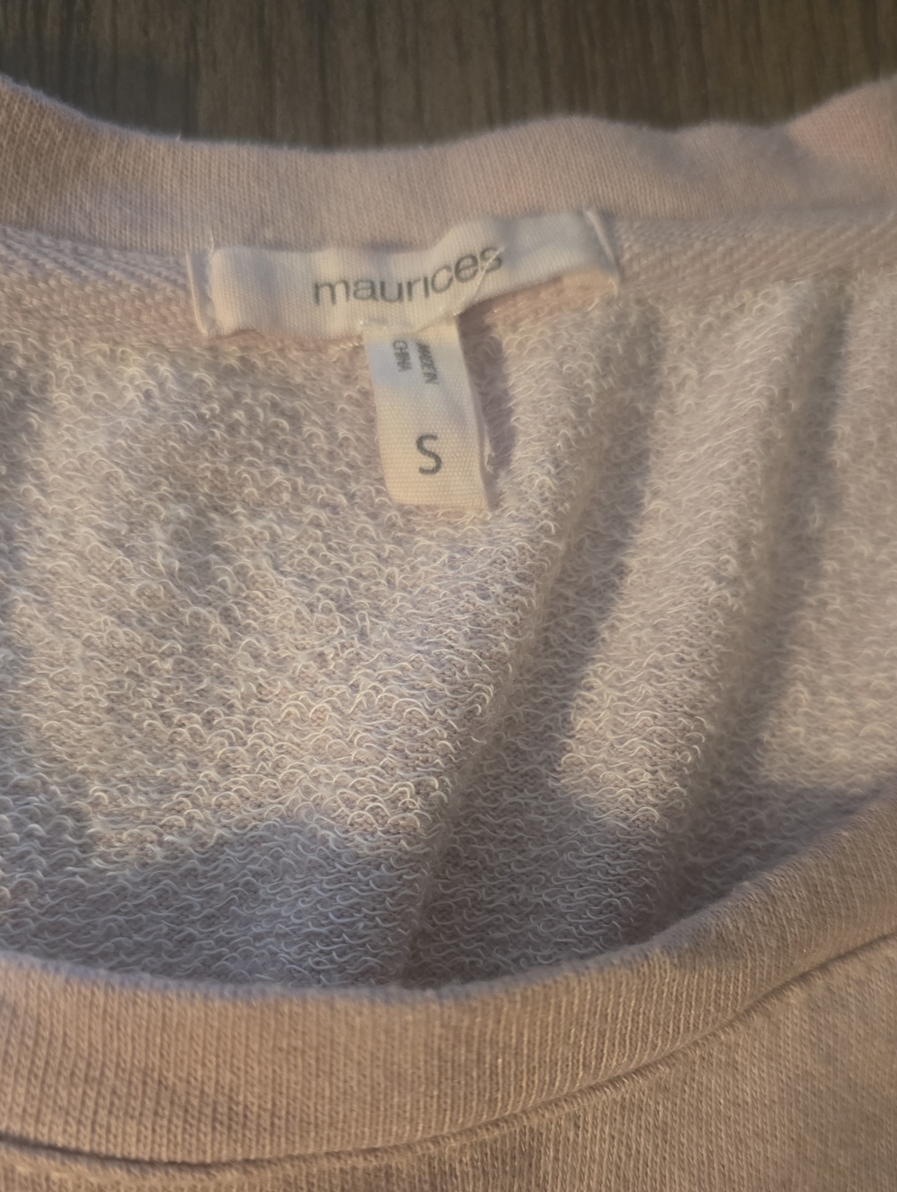 Maurices Light Pink Cozy Knit Sweater - S